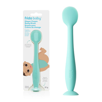 Brosse à fessiers avec crème pour couches