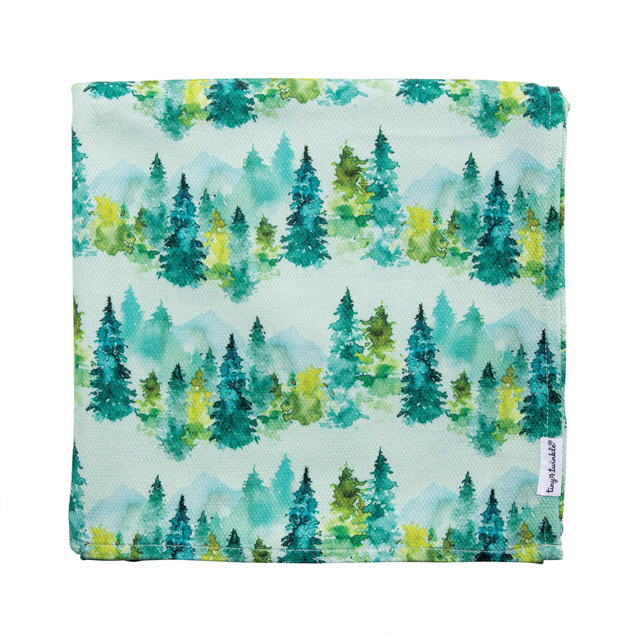 d - Tiny Twinkle - Kaffle Swaddle Blanket - Forest Kaffle Swaddle Blanket - Forest 810027530622