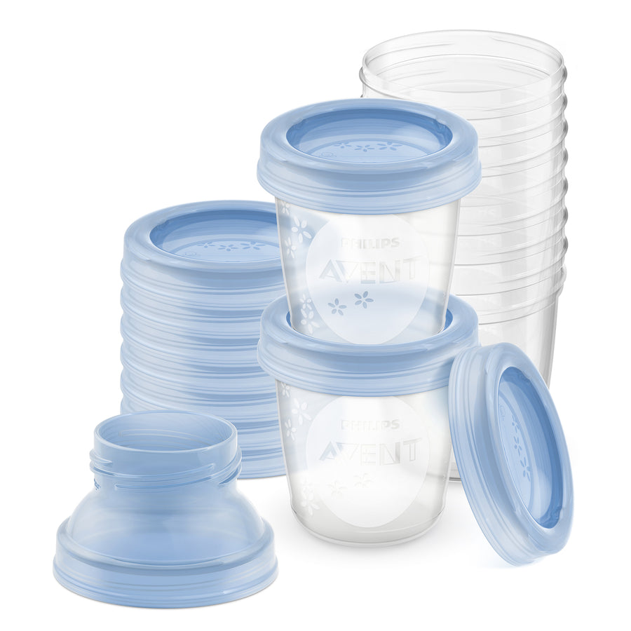 Philips Avent - Breast Milk Storage Cups (10 x 180mL - 6oz) Breast Milk Storage Cups 075020041265