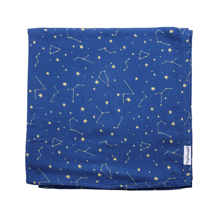 d - Tiny Twinkle - Kaffle Swaddle Blanket - Constellation Kaffle Swaddle Blanket - Constellation 810027530646