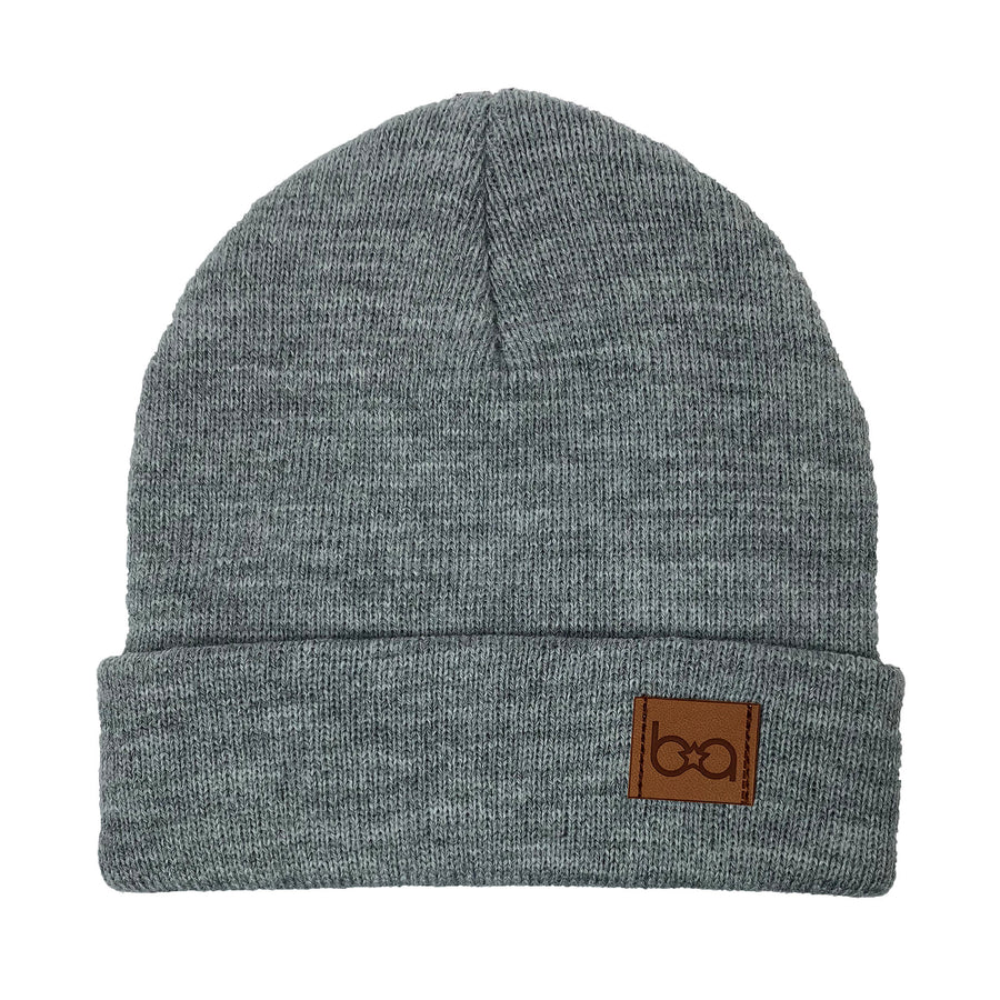 d - Babyfied Apparel - Classic Toque - Heather Grey - 6-24m Babyfied Apparel - Classic Toque - Heather Grey 628634066171