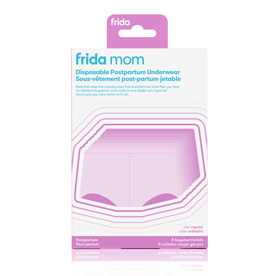Frida Mom - Disposable Underwear Boyshort 8pk Regular Disposable Underwear Boyshort 8 Pack Regular 810028770256