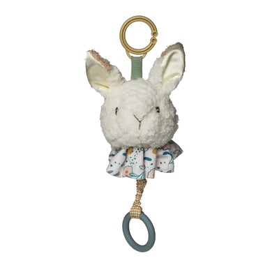 Jouet musical à tirer - Lapin à l'avoine - 6"