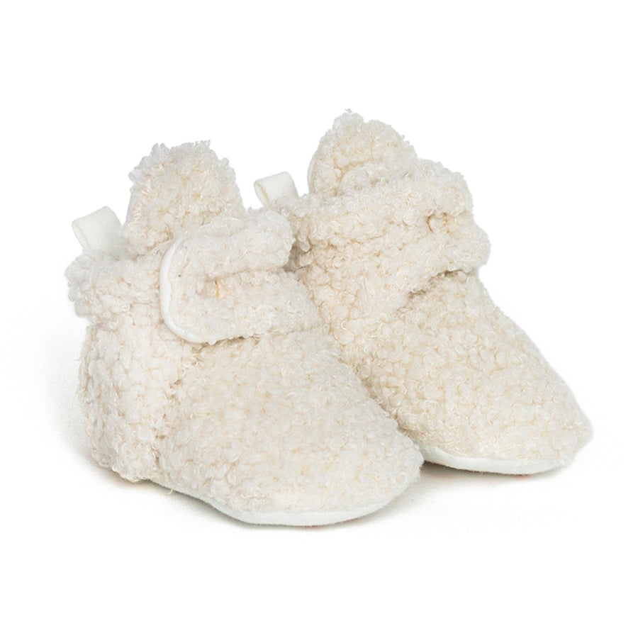 Robeez - F24 - Snap Bootie - Sherpa Ivory - 1 (0-3M) F21 - Snap Bootie - Sherpa Ivory 730838904576