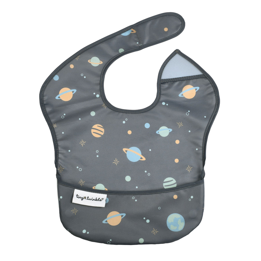 Tiny Twinkle - Mess Proof Easy Bib  - Space 6-24M Mess Proof Easy Bib - Space 810027536112