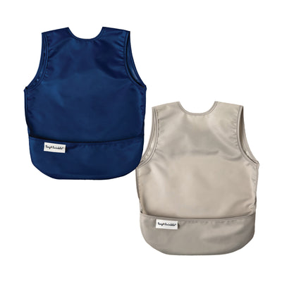 Mess-Proof Apron Bib - 2pk