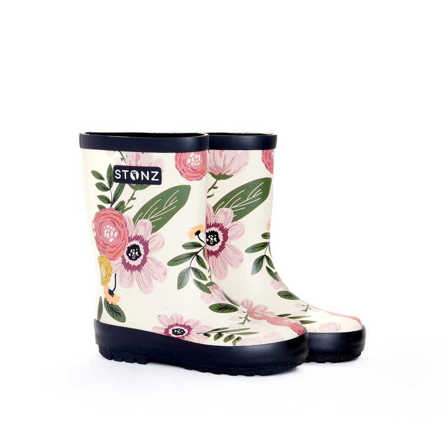 L- Stonz - F23 - Rain Boots - Awesome Blossom - 12T Rain Boots - Awesome Blossom 628631013475
