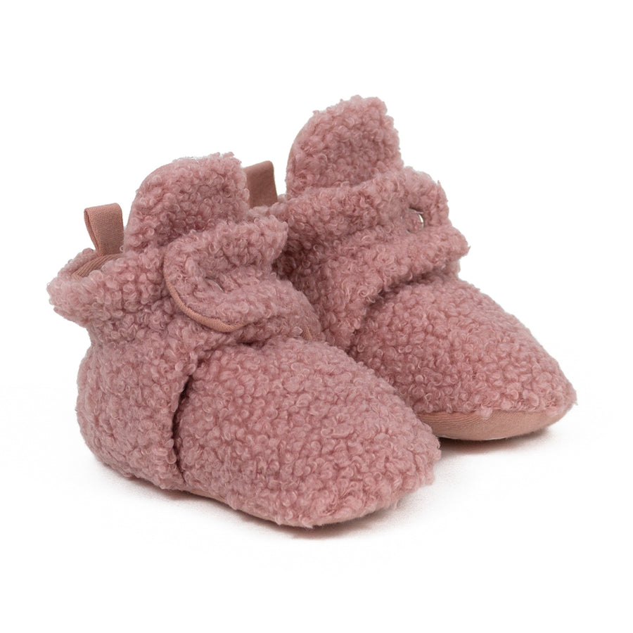 Robeez - F24 - Snap Bootie - Sherpa Blush - 3 (6-12M) F21 - Snap Bootie - Sherpa Pink 730838904644