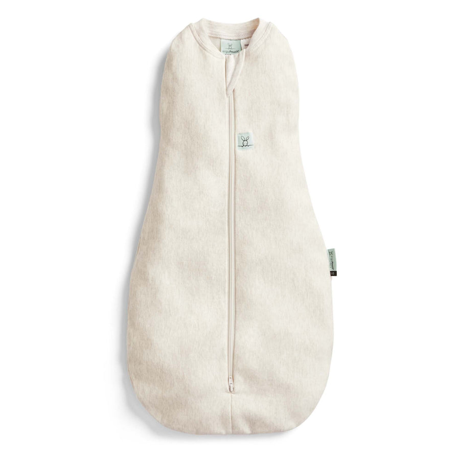 ergoPouch - CocoonSwaddleSack 0.2tog Oatmeal Marle 3-6M R361 Cocoon Swaddle Sack 0.2tog Oatmeal Marle 9352240022344