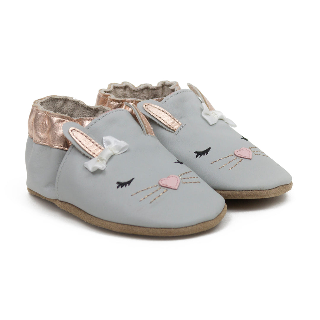 Robeez - Core - Soft Sole - Heart Bunny - 1 (0-6M) S21 - Soft Sole - Heart Bunny 730838890015