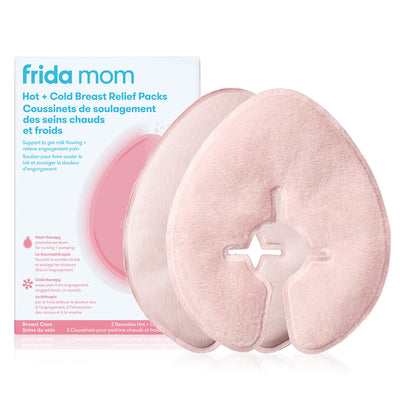 Packs chauds et froids pour soulager les seins