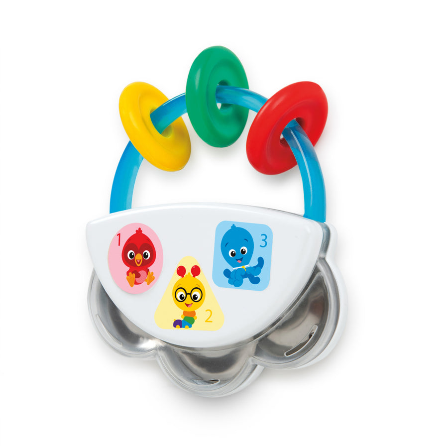 Baby Einstein - Tiny Tambourine™ Musical Toy + Rattle Tiny Tambourine Musical Toy & Rattle 074451129252