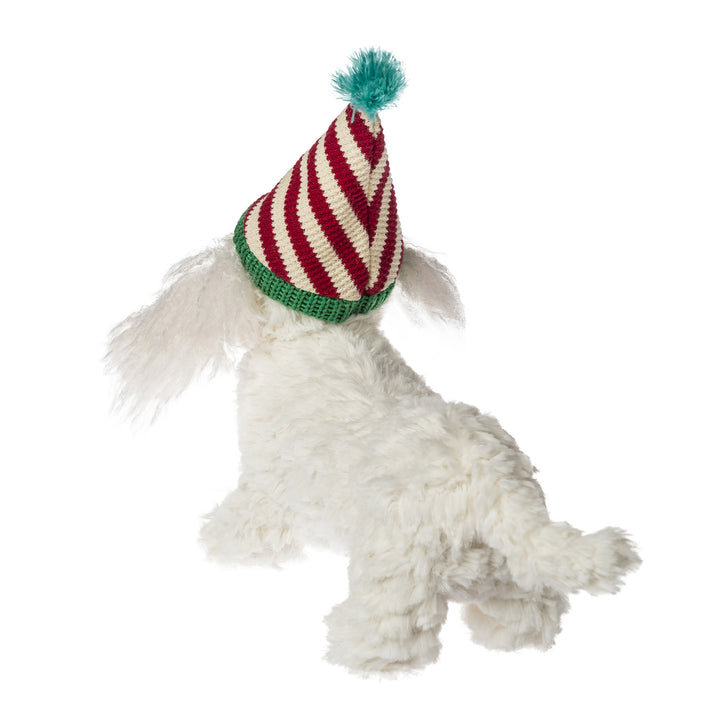 Pâte à modeler de Noël - Teckel avec chapeau
