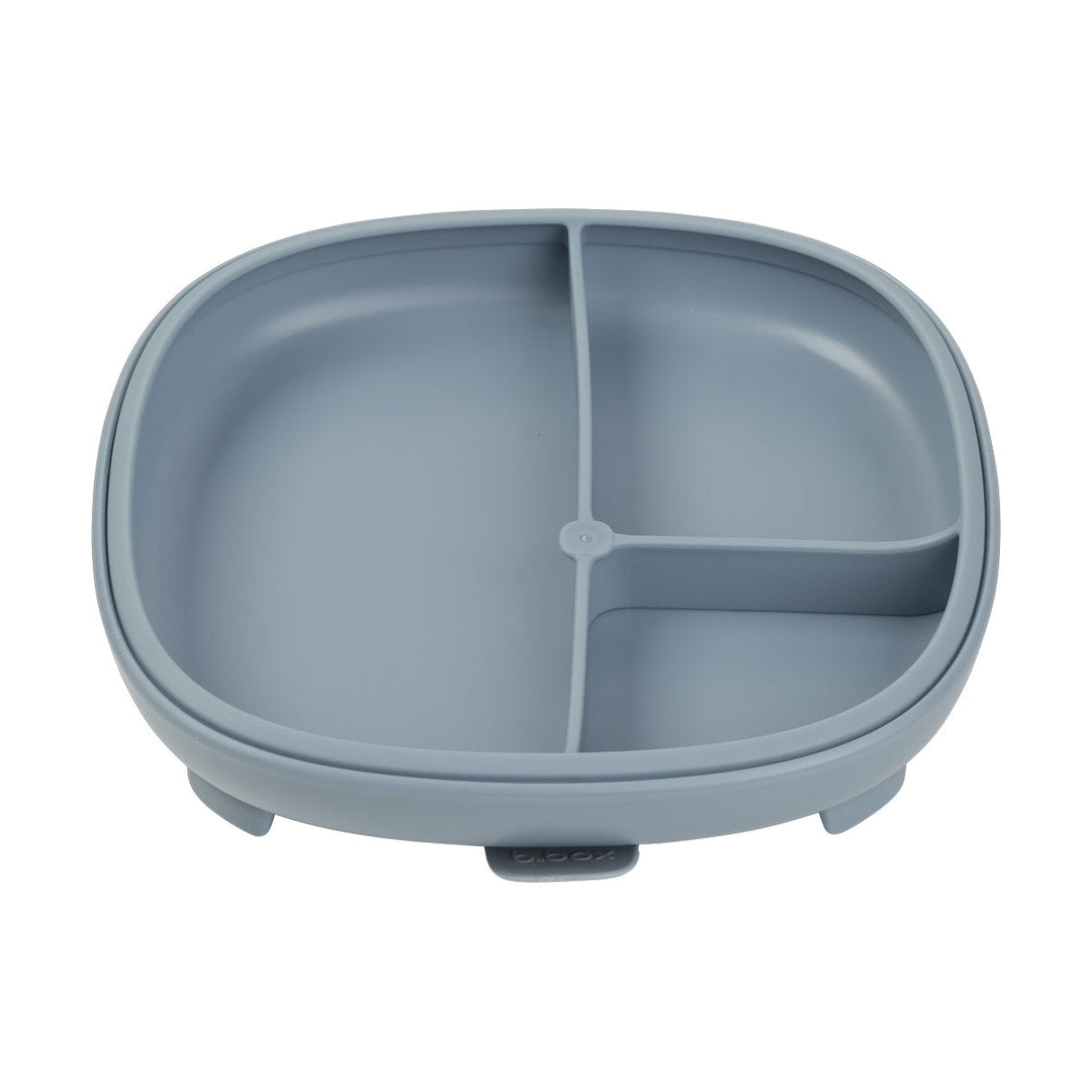 b.box > Feeding > Silicone Tableware > 2 in 1 Suction Plate