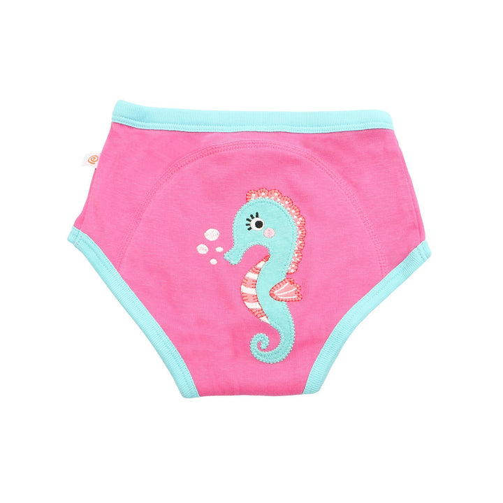 Organic Cotton 3 Piece Potty Training Pants - Girls Ocean Gals