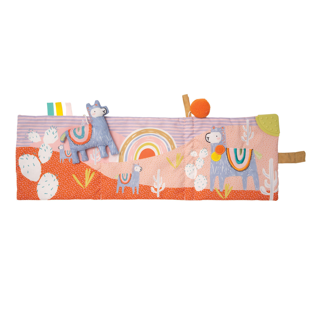Llama Themed Soft Baby Activity Book