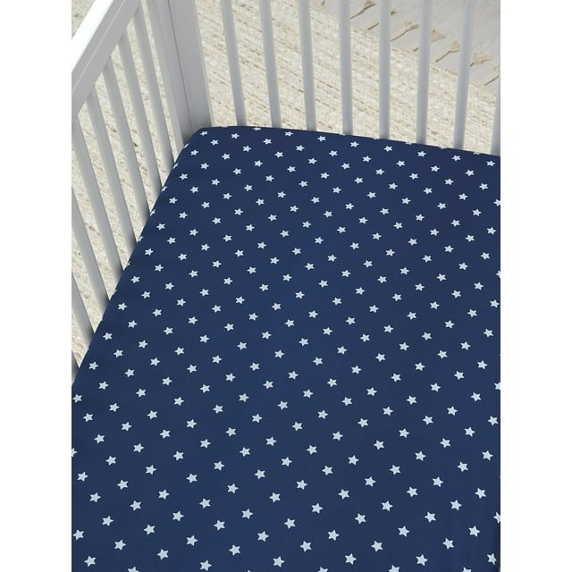 Gerber Baby & Toddler Girls Fitted Crib Sheet - Stars