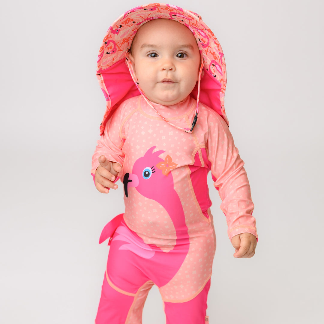 Baby + Toddler UPF50+ Rashguard One Piece Swimsuit