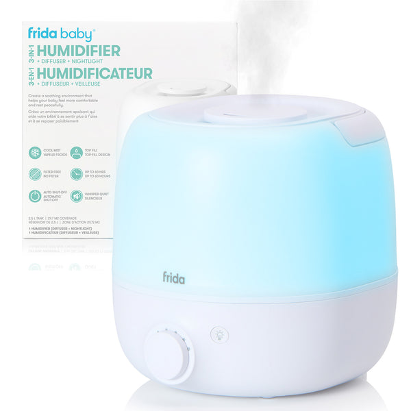 3-in-1 Baby Humidifier Nightlight and Diffuser