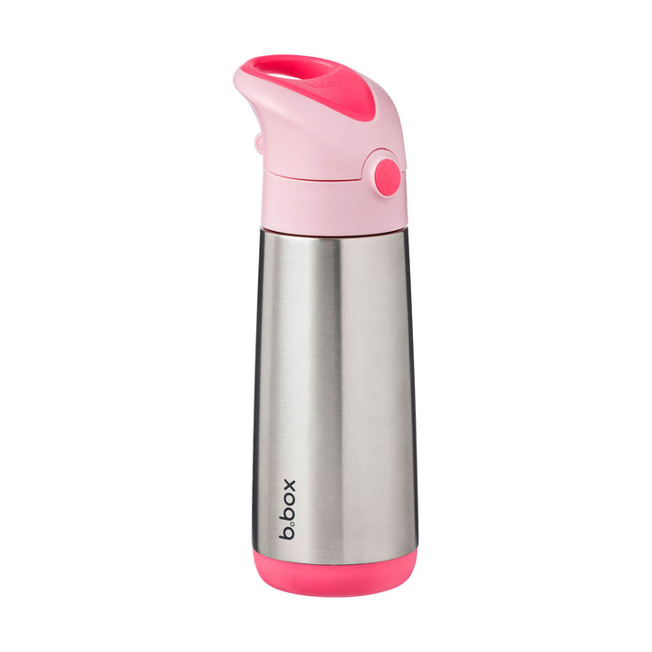 500ml Insulated Drink Bottle - Flamingo Fizz