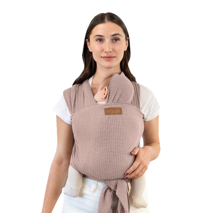 Moby - Waffle Knit Wrap - Sandstone Waffle Knit Wrap - Sandstone 0818770017506