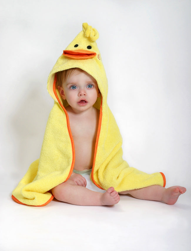 Baby Snow Terry Hooded Bath Towel