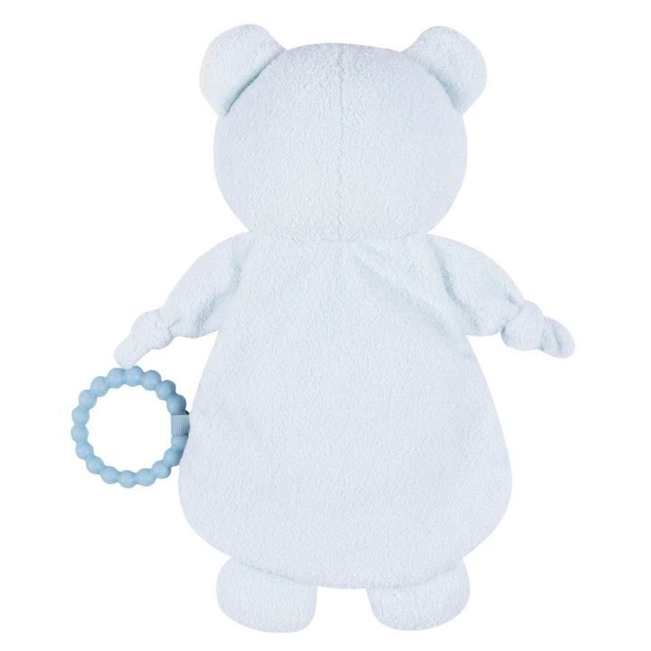 Just Born by Gerber Baby Boy Lovey Security Blanket Bear - BLUE