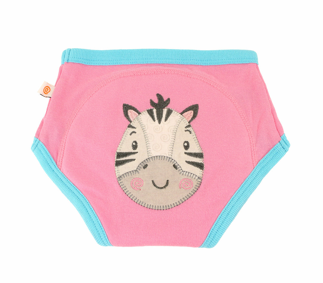 Organic Cotton 3 Piece Potty Training Pants - Zoo Friends