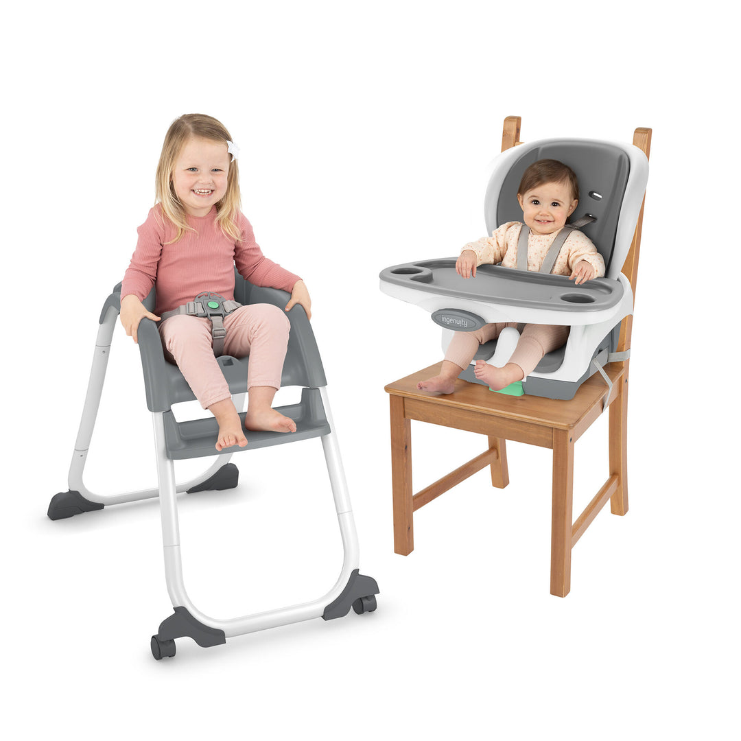 Full Course™ SmartClean™ 6-in-1 High Chair – Slate™