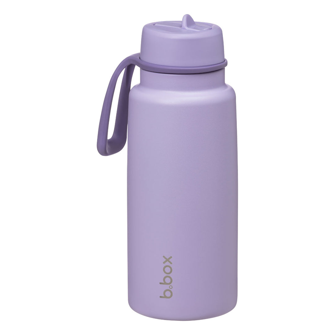 1L Insulated Flip Top Bottle - Lilac Love