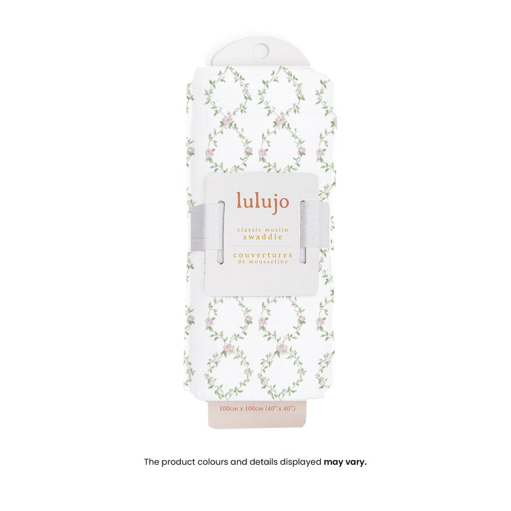 Cotton Muslin Swaddle Blanket - 40x40