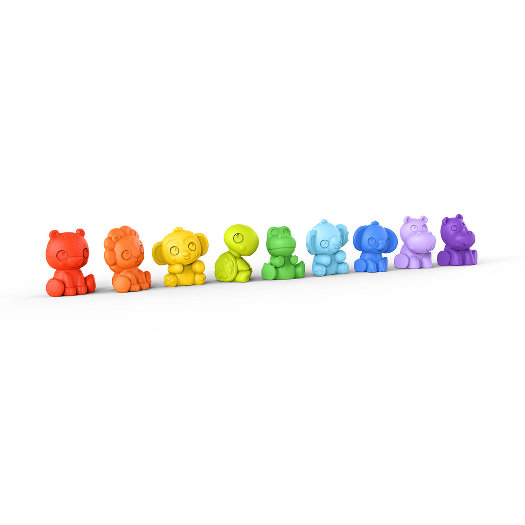 Bright Starts - TropicAnimals™ 9 Take-Along Friends TropicAnimals™ 9 Take-Along Friends 074451126152