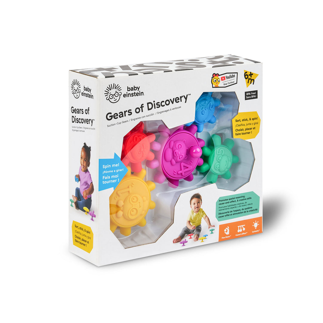 Baby Einstein - Baby, Infant Toddler - Gears of Discovery™ Suction