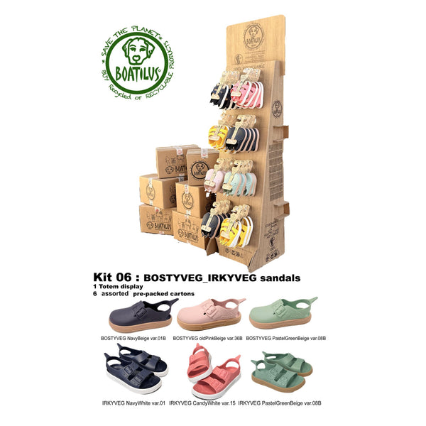 BTKIT6 - Bostyveg + Irkyveg Sandals