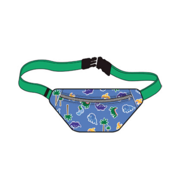 Printed Belted Bag - Devin the Dino & Friends