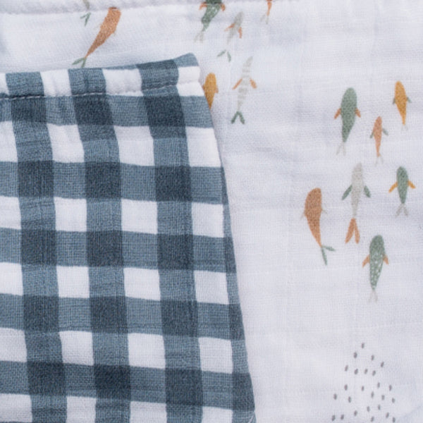 Lot de 2 bavoirs bandana