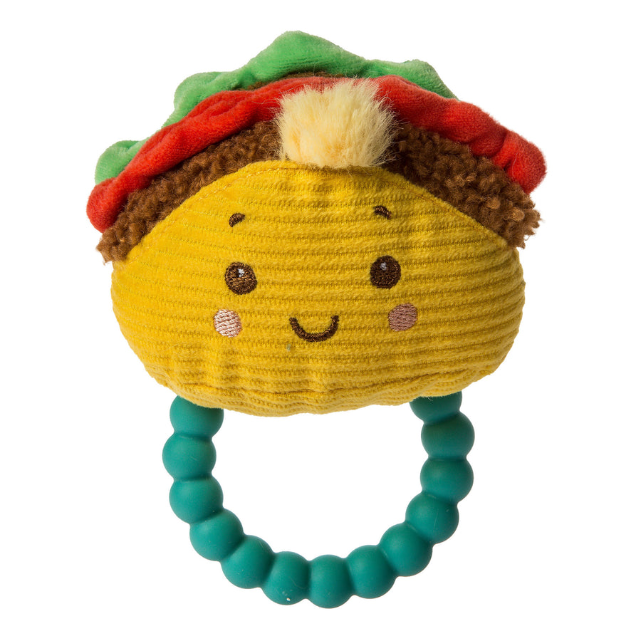 Mary Meyer - Sweet Soothie Teether Rattles - Chewy Taco 5" Sweet Soothie Teether Rattles - Chewy Taco - 5" 719771442185