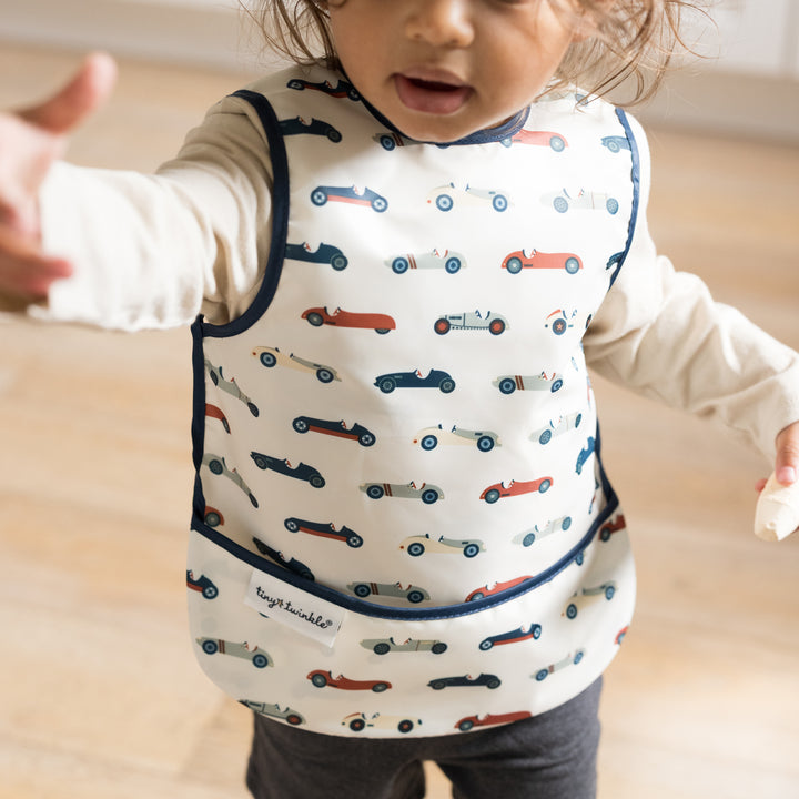 Tablier bavoir anti-salissures