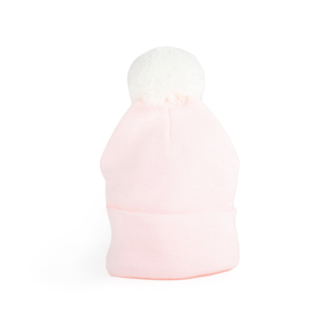 Newborn Hat - Single Pompom