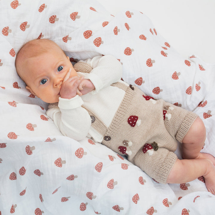 Cotton Muslin Swaddle Blanket - 40x40