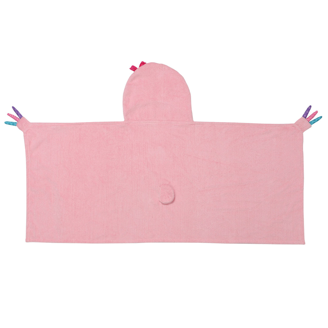 Kids Plush Terry Hooded Bath Towel