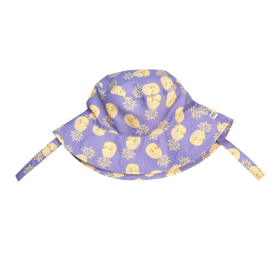 Printed Bucket Hat - Pineapple