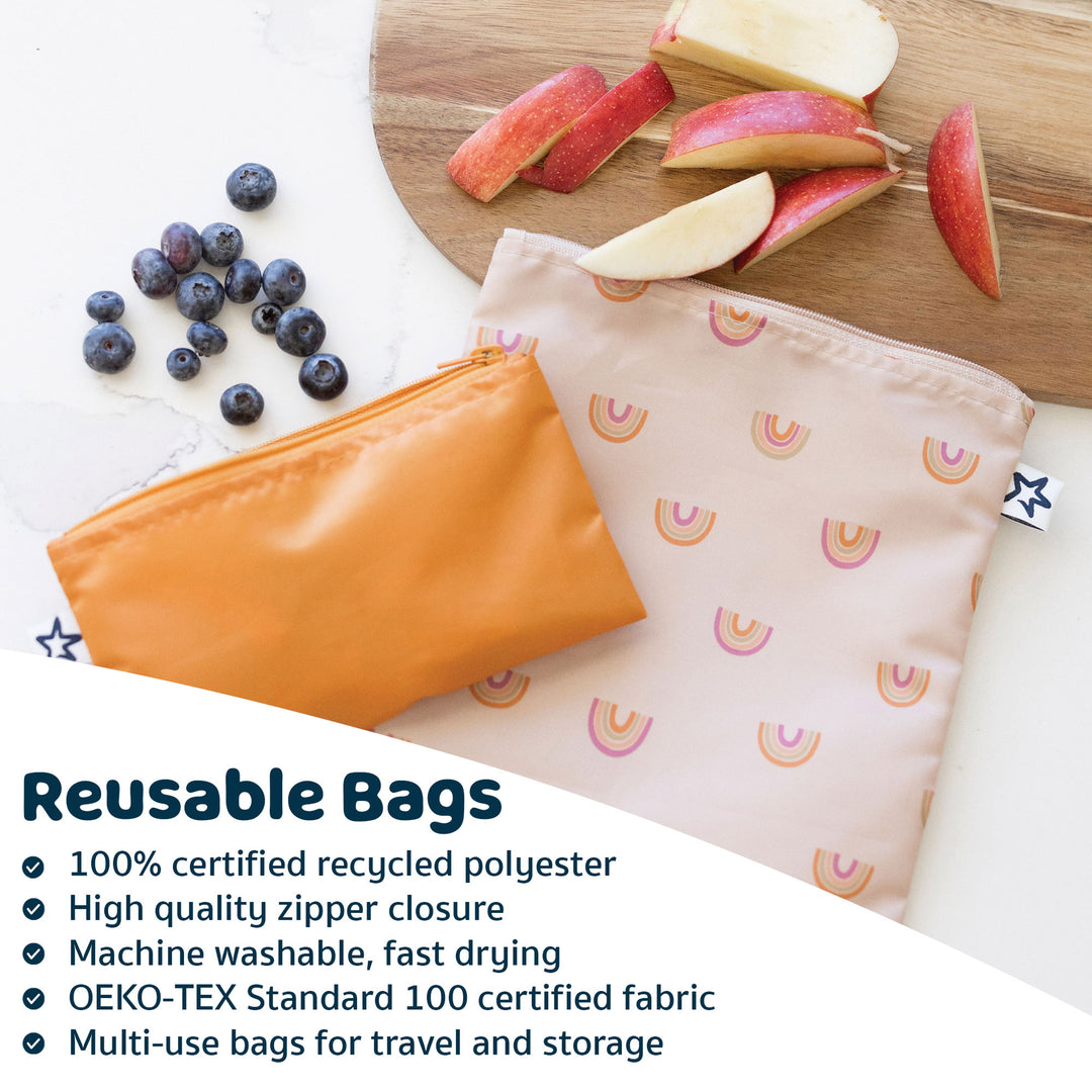 Reusable Snack Bags - 5pk