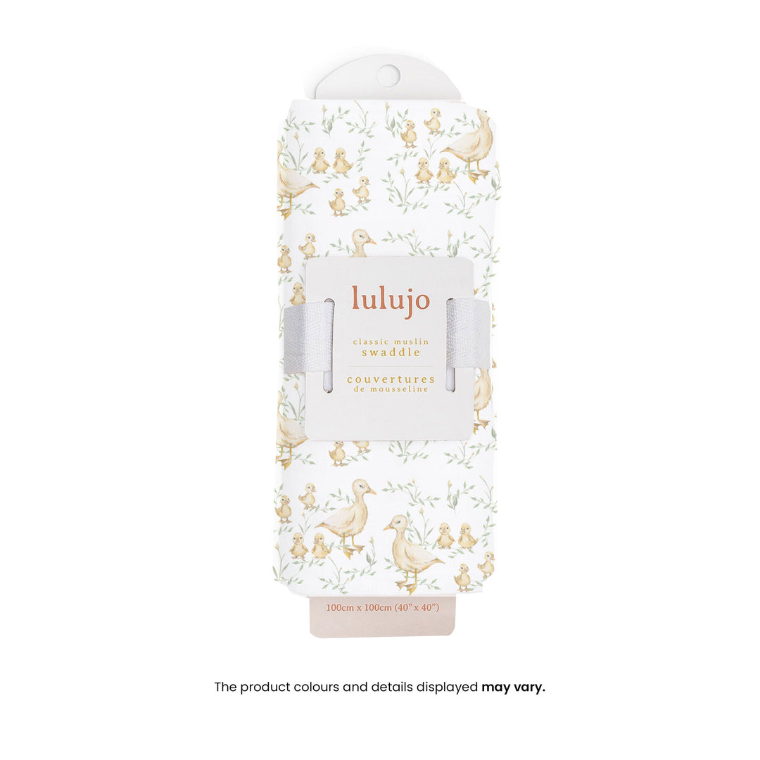 Cotton Muslin Swaddle Blanket - 40x40