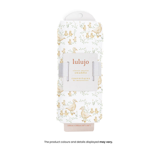 Cotton Muslin Swaddle Blanket - 40x40