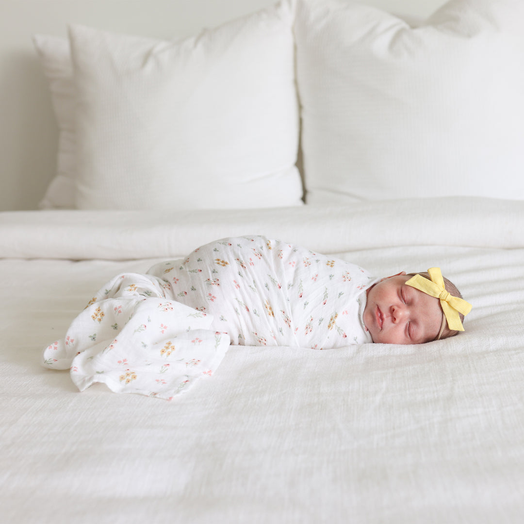 2pk Cotton Muslin Swaddle Blanket - 40x40