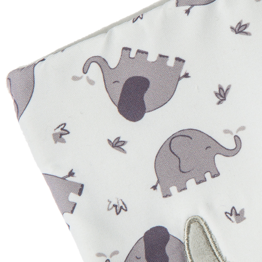 Afrique Elephant Crinkle Teether - 6"