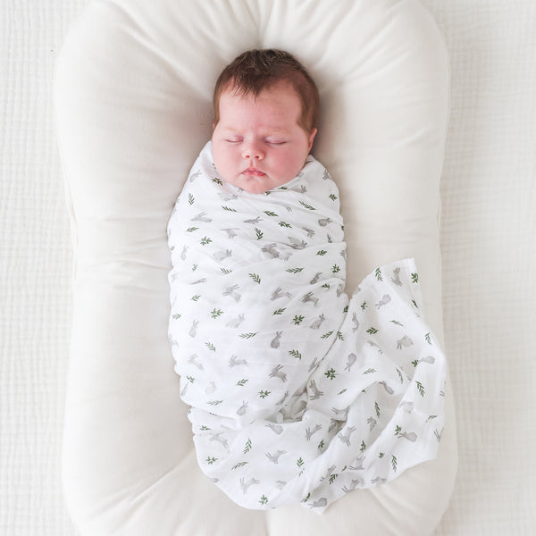 2pk Cotton Muslin Swaddle Blanket - 40x40