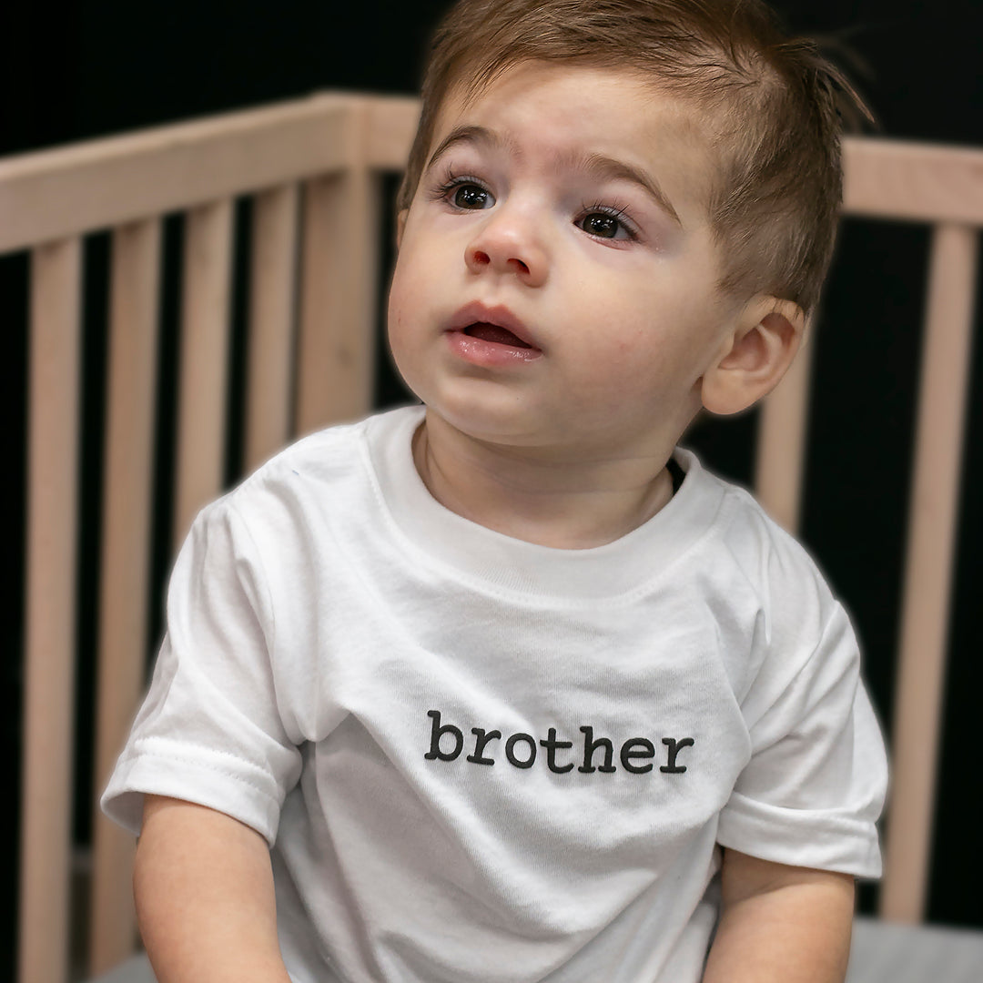 Toddler T-Shirt - Brother - White