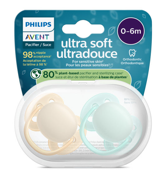 Ultra Soft Pacifier - 2 pack